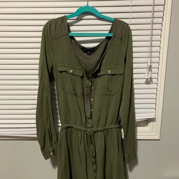 American Eagle Outfiter XXS green short dress